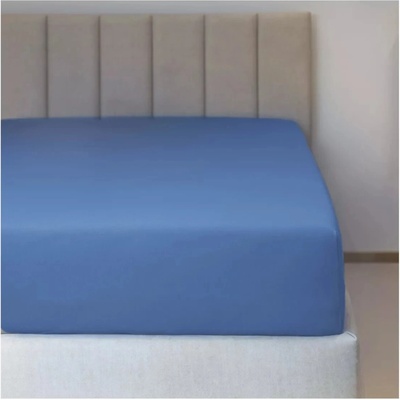 Polášek Prostěradlo jersey nebesky modré 90x200x15-18