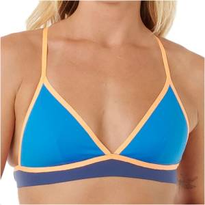 Rip Curl Дамско бикини горнище Rip Curl Women's Mirage Fusion X-Back Tri Bikini top - Blue (150-5970-0215)