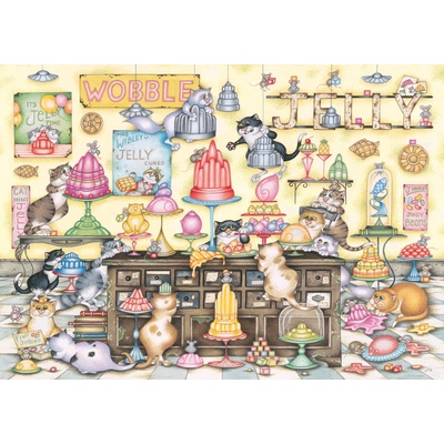 Ravensburger - Puzzle Crazy Cat's: Jelly Jambor - 1 000 piese
