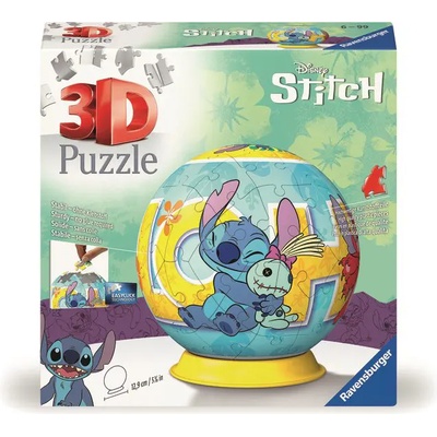 - Puzzle Puzzleball: Disney: Stitch - 40 - 99 piese