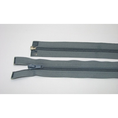 Zips špirála deliteľný 5mm - dĺžka 70cm, šedý