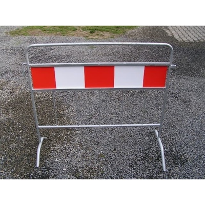 Mobilní kovová zábrana ROAD GUARD – délka 100 cm, profil 22