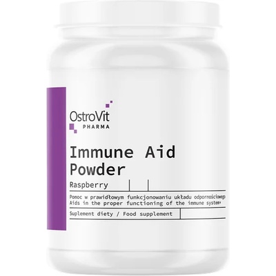 OstroVit Pharma Immune Aid Powder, малина, 100 g, OstroVit