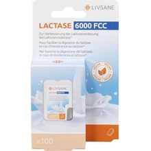 LIVSANE Laktázové tablety 6000 FCC 100 tablet