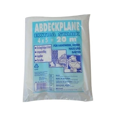 DEN BRAVEN fólie zakrývací 4x 5m, 40µm (silná)