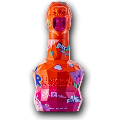 Dictador Game Changer Orange & Pink Bottle 40% 0,7 l (čistá fľaša)
