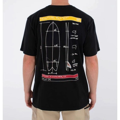 Hurley Kraft Sketch S/S černá