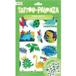 Kolorowe Baloniki Tattoos Washable Tattoo Palooza - Dinosaurs