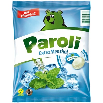 Paroli Bonbóny Extra menthol s vitamínem C a proti kašli 250 g