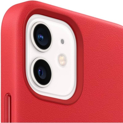 Apple iPhone 12 mini Leather Case with MagSafe (PRODUCT)RED MHK73ZM/A