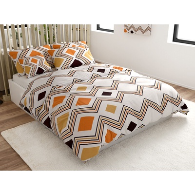 Textilomanie obliečky z mikrosaténu SONVIA farebné 70x90 140x200