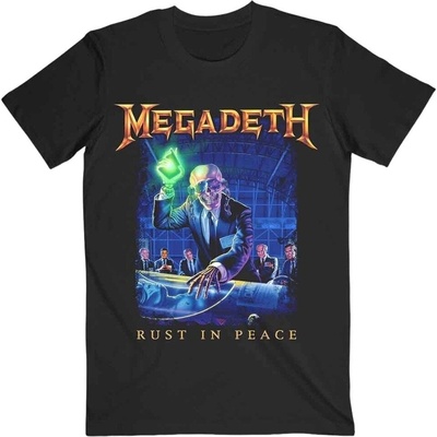 Megadeth Rust In Peace Track list Black S Риза (MEGATS11MB01)