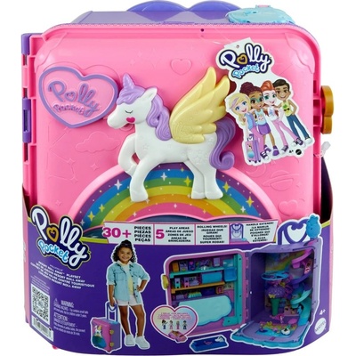 Mattel Polly Pocket Kufor na kolieskach jednorožec HKV43