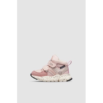 Boty kotníčkové Flower Mountain pudrově růžové