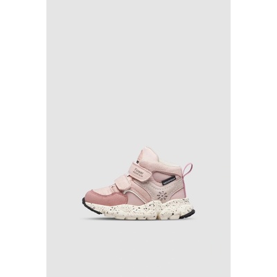 Boty kotníčkové Flower Mountain pudrově růžové