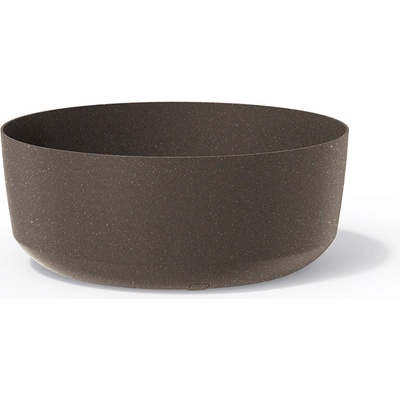 PROSPERPLAST Kvetináč GRACIA LOW ECO WOOD 23,8 cm kávový
