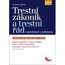 Trestní zákoník a trestní řád s poznámkami a judikaturou - Jiří Jelínek