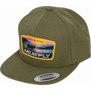 Meatfly шапка с козирка Flanker Snapback Yellow Alaska / Buck | Жълта Meatfly | Zhalt | МЪЖЕ | ЕДИН РАЗМЕР