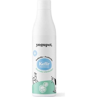 Yogupet kefír pre psy a mačky s laktobacilmi brusnicami a brokolicou 200 g