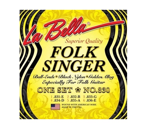 La Bella 830 Folksinger