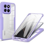 Techsuit Калъф за Xiaomi 14 + Калъф - ColorVerse 360 Series - Лилав