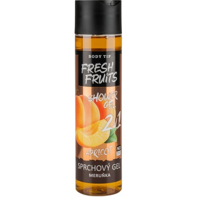 Body Tip Fresh Apricot sprchový gel 250 ml