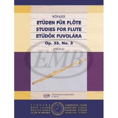 Studies for Flute op. 33 no. 3