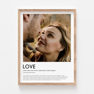 Plagát Definition of love 70x100 - 99117
