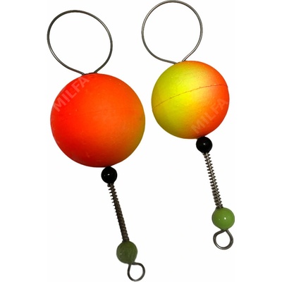 Ryba Čihátko mezi očka dvoubarevné žlutooranžové 38 mm