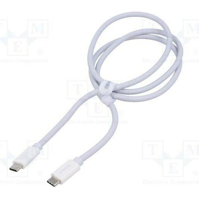 Baseus CB000065 High Speed,USB 2.0, USB C vidlice,z obou stran, 1m, bílý