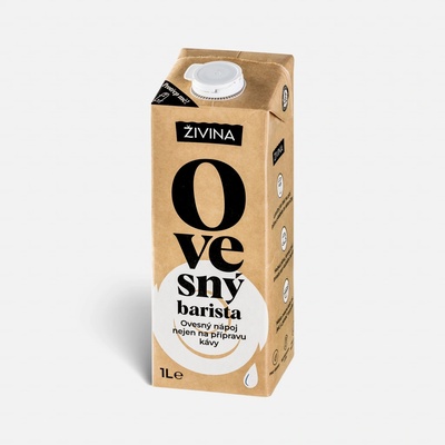 Farma Živina Živina ovesný nápoj Barista 1 l – Zboží Dáma