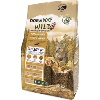 Gheda Dog & Dog Wild Puppy All Breeds Natural Instinct 12 kg