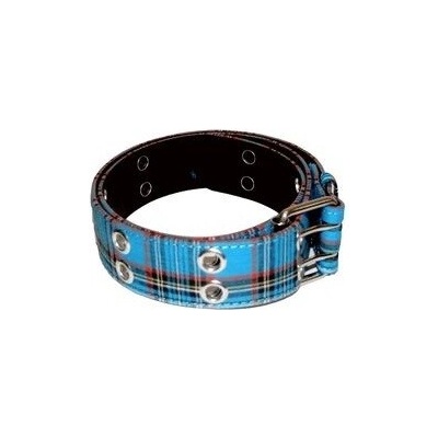 Opasek modrý tartan