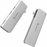 ADAM elements Мултифункционален хъб за свързване на допълнителна периферия за MacBook - Adam Elements Casa Hub 5E 5-in-1 Hub Adapter (тъмносив) (AAPADHUB5EGY)