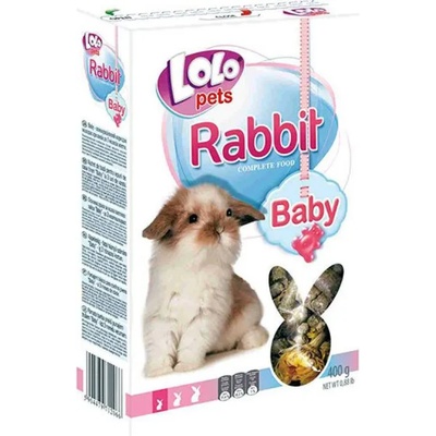 Lolo Pets Храна за бебе зайче 400 гр (lo - 71206)