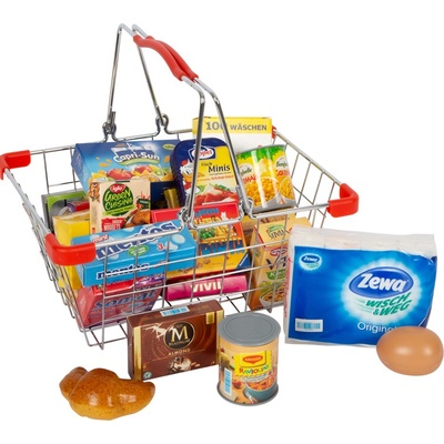 Legler Детска кошница за пазаруване Small Foot - 24 x 18 x 12 cm (6611140044)