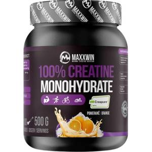MAXXWIN Creapure® Creatine Monohydrate Powder [500 грама] Портокал