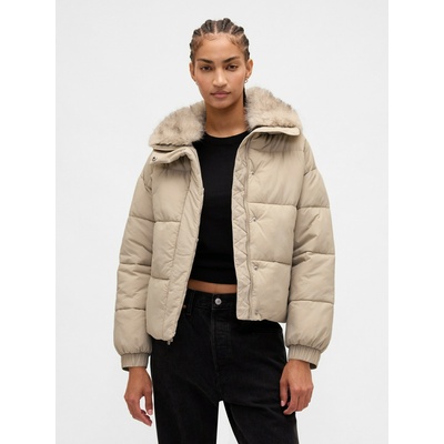 GAP Подплатено водоустойчиво яке GAP GAP | Bezhov | ЖЕНИ | XXL