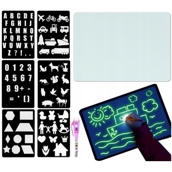 ISO Svítící tabule na kreslení GlowTab A4