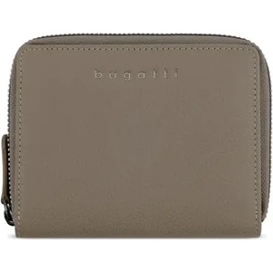 Bugatti Дамски кожен портфейл Bugatti Mira Ladies Zip Wallet, таупе (49 1010 62)