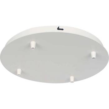 Image 1 of V-TAC Основа Стомана D300*H25mm 5 Отвора Бял Мат - 15352 (15352)