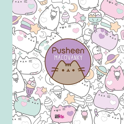 Pusheen maľovanky - CooBoo SK