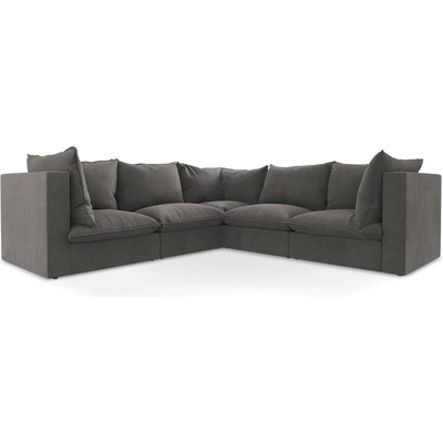 makamii Тъмносив ъглов диван Manao - Makamii (MANAO_COR_41_P1_C7)