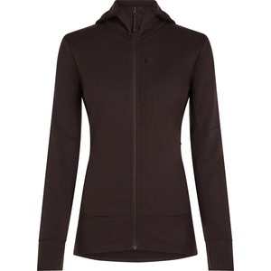 Icebreaker Дамско вълнено яке Icebreaker Women's Merino 260 Quantum IV L/S Zip Hoodie Merino hoodie - Bittersweet - размер XL (105-5158-1315)