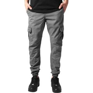 Urban Classics Мъжки панталони URBAN CLASSICS - Карго джогинг - TB1268_darkgrey