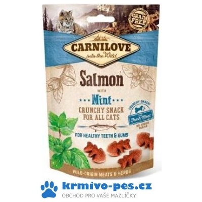 Carnilove Cat paml. SALMON mint 50 g