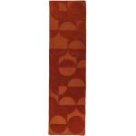 Flair Rugs Теракотена ръчно изработена вълнена пътека 60x230 cm Gigi - Flair Rugs (503119382673)
