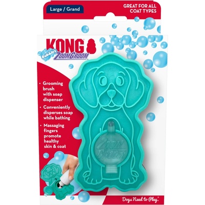 KONG masážna kefa pre psov Zoom Groom 12 x 7 x 7 cm