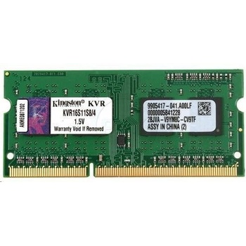 Kingston DDR3 4GB 1600MHz CL11 KVR16S11S8/4