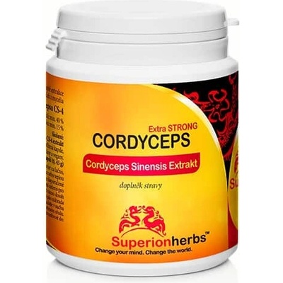 Superionherbs Cordyceps extrakt 90 kapsúl